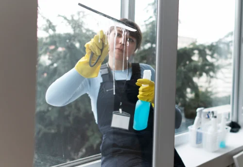 Nettoyage de vitres intérieures et extérieures à Fleury-Mérogis